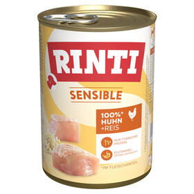 Abbildung Rinti Sensible mit Huhn + Reis 400 g - 12 Stck