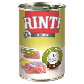 Abbildung Rinti Sensible mit Pute + Kartoffel 400 g - 12 Stck