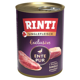 Abbildung Rinti Singlefleisch Ente pur 400 g - 12 Stck