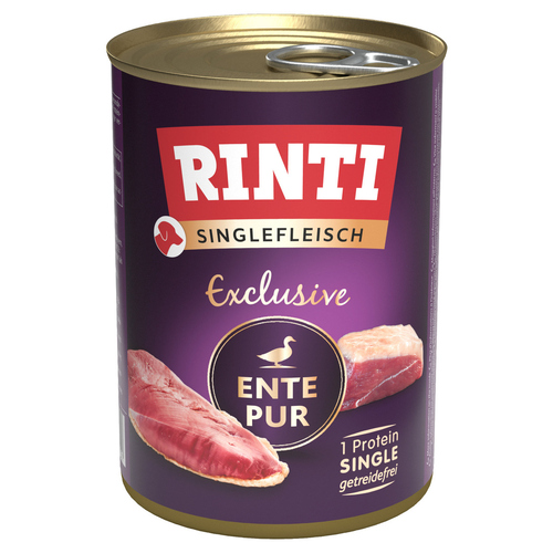 Rinti Singlefleisch Ente pur 400 g - 12 Stück