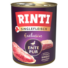 Abbildung Rinti Singlefleisch Exclusive Ente Pur 800 g - 6 Stck