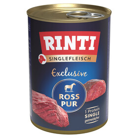 Abbildung Rinti Singlefleisch Exclusive Ross Pur 400 g - 12 Stck