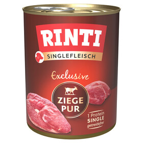 Abbildung Rinti Singlefleisch Exclusive Ziege Pur 800 g - 6 Stck