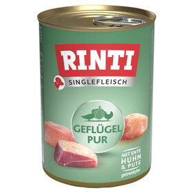 Abbildung Rinti Singlefleisch Geflgel Pur 400 g - 12 Stck
