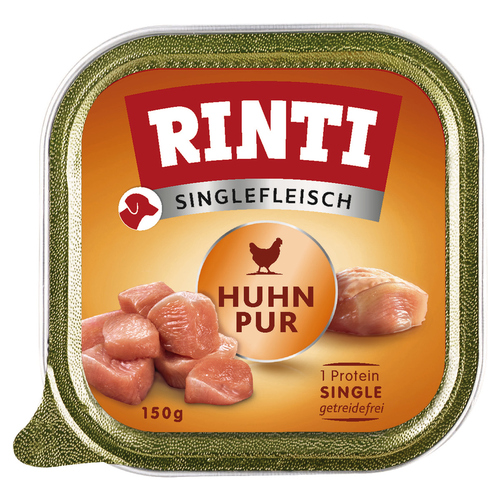 Rinti Singlefleisch Huhn Pur 150 g - 10 Stück