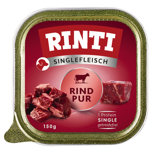 Rinti Singlefleisch Rind Pur 150 g - 10 Stück