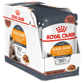 Abbildung Royal Canin Hair & Skin in Sauce 85 g - 12 Stck