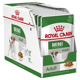 Abbildung Royal Canin Mini Adult 85 g - 12 Stck