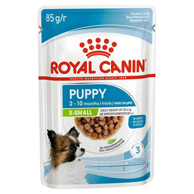 Abbildung Royal Canin X-Small Puppy Gravy 85 g
