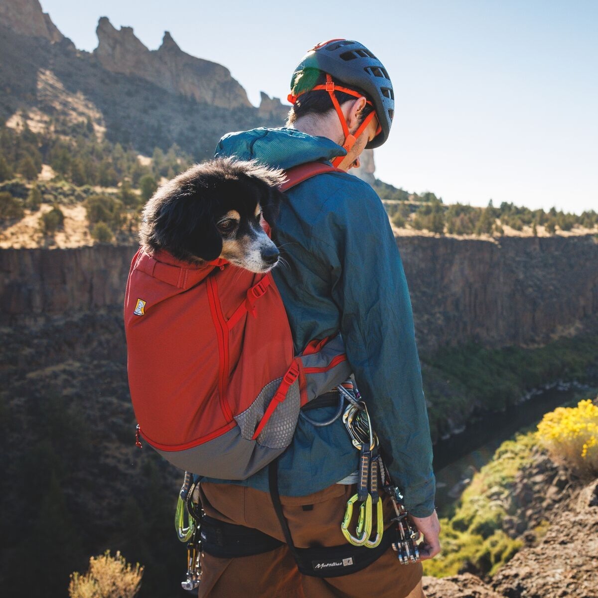 Ruffwear Hunderucksack Hitch Hiker Red Clay | Mein Tierdiscount