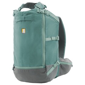 Abbildung Ruffwear Hunderucksack Hitch Hiker Dog Backpack Carrier River Rock Green