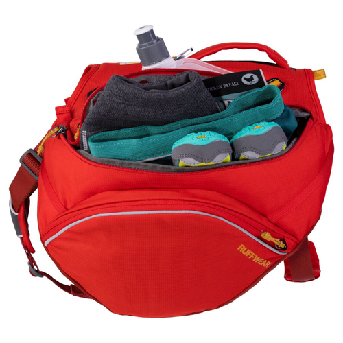 weitere Abbildung Ruffwear Hunderucksack Palisades Pack Red Sumac