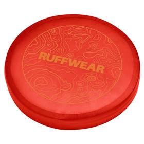 Abbildung Ruffwear Hundespielzeug Camp Flyer Toy Red Sumac