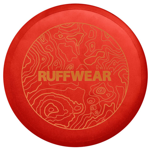 weitere Abbildung Ruffwear Hundespielzeug Camp Flyer Toy Red Sumac