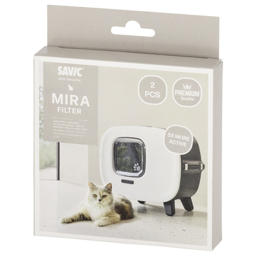 SAVIC Aktiv-Kohlefilter für Luxus Katzentoilette Mira