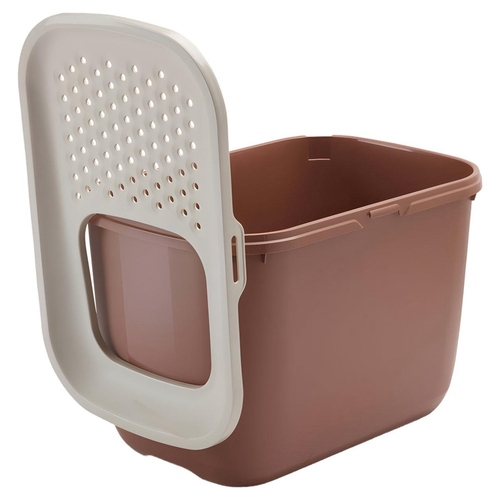 weitere Abbildung SAVIC Katzentoilette Hop In champagne-rose/terrakotta