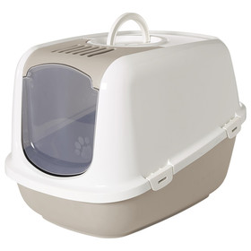 Abbildung SAVIC Katzentoilette Nestor Jumbo mokka-wei