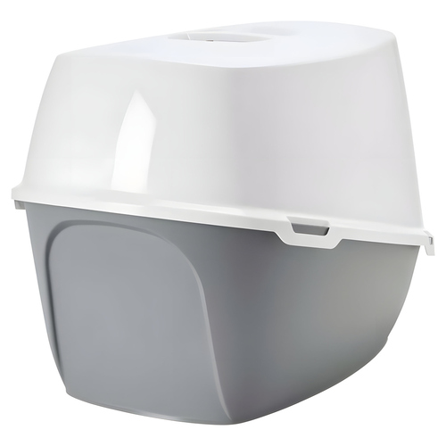 weitere Abbildung SAVIC Katzentoilette Robin Jumbo wei/grau