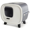 SAVIC Luxus Katzentoilette Mira schwarz/weiß Abbildung 1
