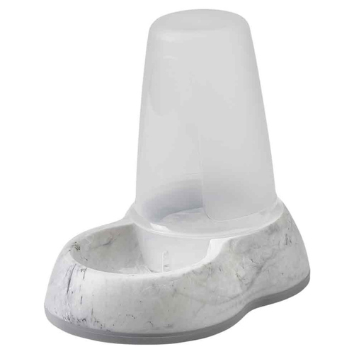 SAVIC Wasserspender Loop-Store marmorfarben für Hunde