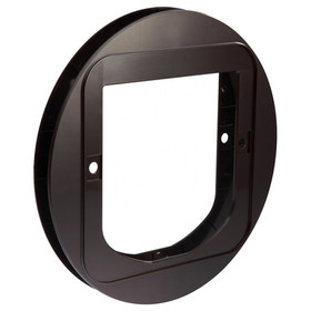 Abbildung SURE Flap Montageadapter braun