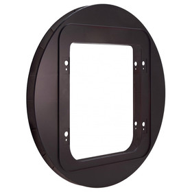 Abbildung SURE Flap Montageadapter braun fr Katzen
