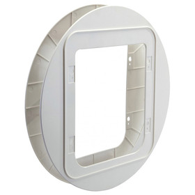 Abbildung SURE Flap Montageadapter wei fr Hunde