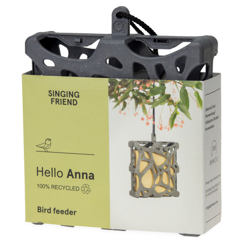 weitere Abbildung Singing Friend Energieblock-Halter Anna inkl. Seil grau