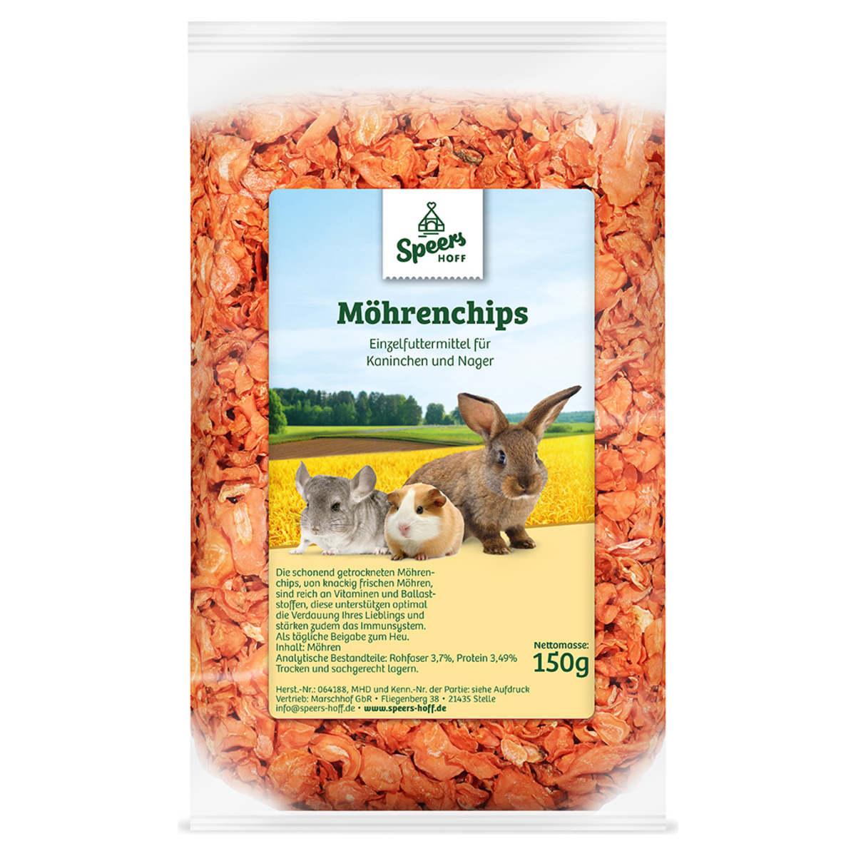 Speers Hoff Möhrenchips 150 g