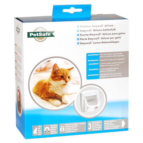 Staywell Katzentür Magnetic 400 weiß