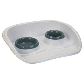 Abbildung Stefanplast Dinnerset hellblau fr Katzen