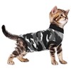 Suitical Recovery Suit® Cat schwarz camouflage Abbildung 1