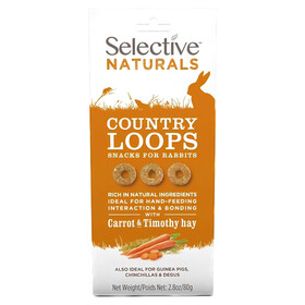 Abbildung Supreme Science Selective Naturals Country Loops Carrot & Timothy Hay 80 g