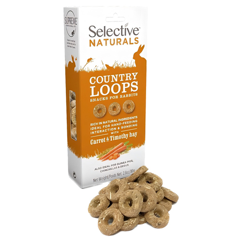 weitere Abbildung Supreme Science Selective Naturals Country Loops Carrot & Timothy Hay 80 g