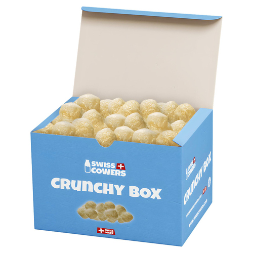 Swiss Cowers Hundesnack Cheese Crunchies Crunchy Box 350 g