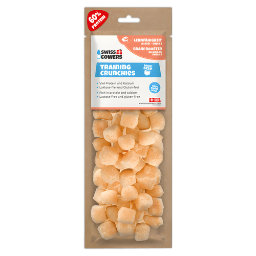 Swiss Cowers Hundesnack Cheese Crunchies Training Brain Booster 30 g