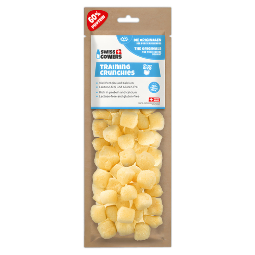 Swiss Cowers Hundesnack Cheese Crunchies Training Original 30 g