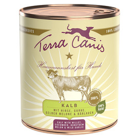 Abbildung Terra Canis Classic Kalb mit Hirse, Gurke, gelber Melone & Brlauch 800 g - 6 Stck