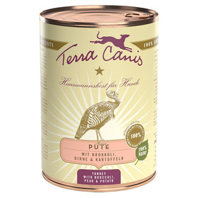 Abbildung Terra Canis Classic Pute mit Brokkoli, Birne und Kartoffel 400 g - 12 Stck