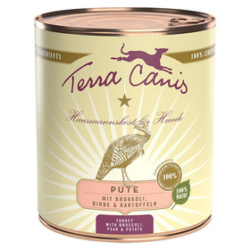 Abbildung Terra Canis Classic Pute mit Brokkoli, Birne und Kartoffel 800 g - 6 Stck