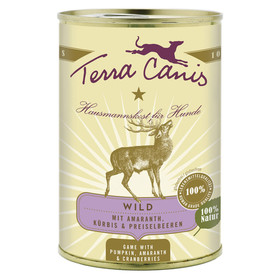 Abbildung Terra Canis Classic Wild mit Krbis, Amaranth und Preiselbeere 400 g - 12 Stck