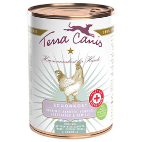 Abbildung Terra Canis First Aid - Magen-Darm-Schonkost mit Huhn & Karotten 400 g - 6 Stck