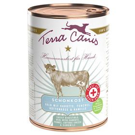 Abbildung Terra Canis First Aid - Magen-Darm-Schonkost mit Kalb & Karotten 400 g - 12 Stck