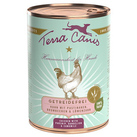 Abbildung Terra Canis Huhn mit Pastinake, Brombeere und Lwenzahn, getreidefrei / 400 g - 6 Stck