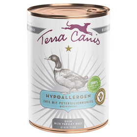 Abbildung Terra Canis Hypoallergen Ente mit Petersilienwurzel / getreidefrei 400 g
