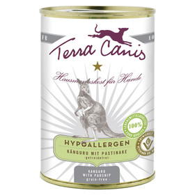 Abbildung Terra Canis Hypoallergen Knguru mit Pastinake / getreidefrei 400 g - 6 Stck