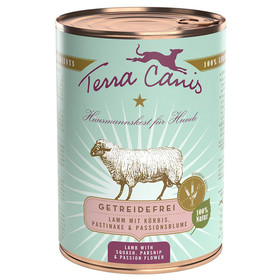 Abbildung Terra Canis Lamm mit Krbis, Pastinake und Passionsblume / getreidefrei 400 g - 12 Stck
