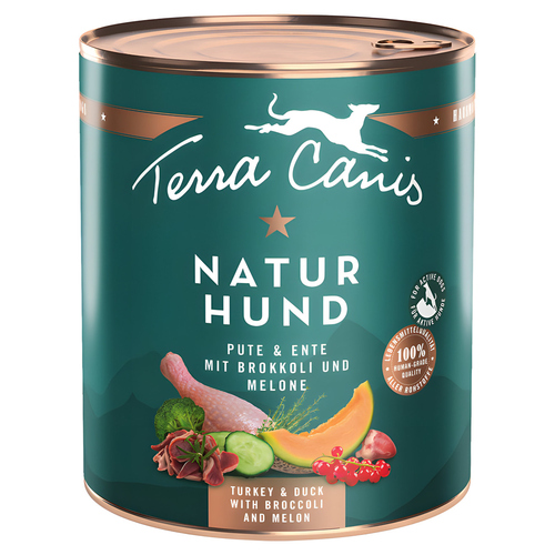 Terra Canis Naturhund Pute & Ente 800 g