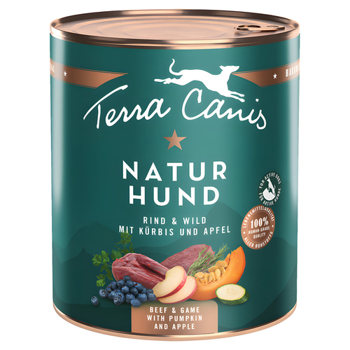 Terra Canis Naturhund Rind & Wild 800 g