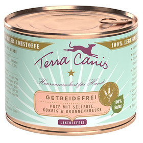 Abbildung Terra Canis Pute mit Sellerie, Krbis und Kamille / getreidefrei 200 g - 12 Stck